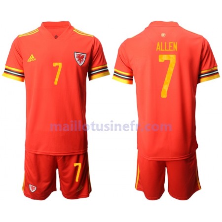 Maillot de Foot Pays de Galles Joe Allen 7 Domicile UEFA EURO 2020 - Enfant Maillot de Foot Pays de Galles Joe Allen 7 Domicile UEFA EURO 2020 - Enfant